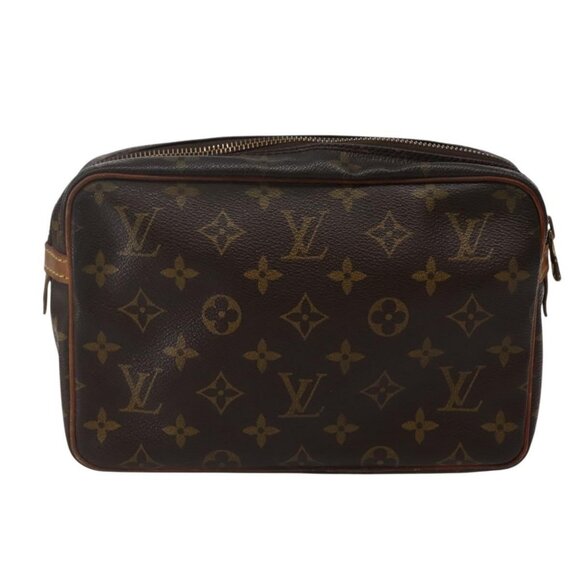 LOUIS VUITTON Monogram Compiegne 23 Clutch Bag - Picture 3 of 16